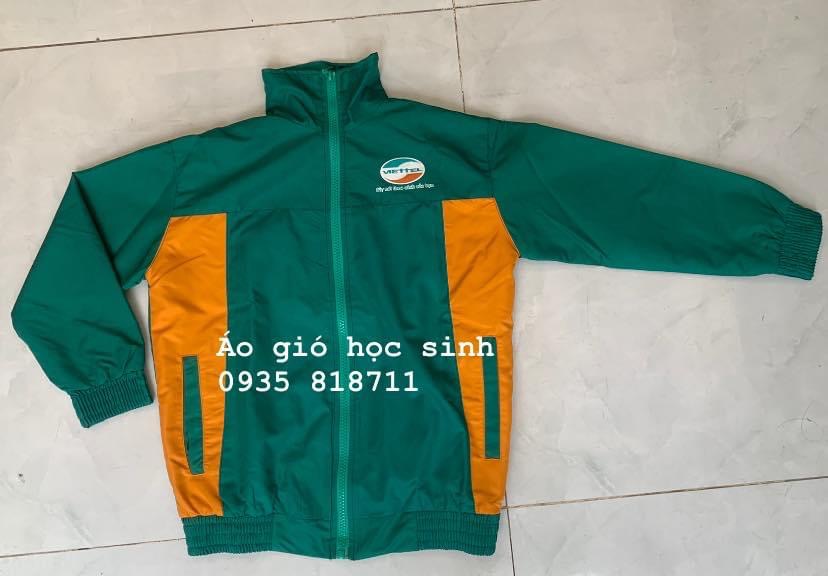xưởng may áo gió học sinh 